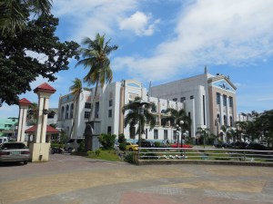 Lucena is the Capital of Quezon Province.  This is the capital building and grounds. 