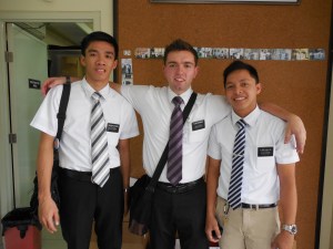 Three "generations" - Me, my trainer (Elder Ano-Os) and my trainee (Elder Bituen).