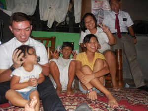 The Buquid Family and us missionaries.