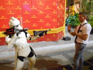 Elder Burbidge taking on the Empire!